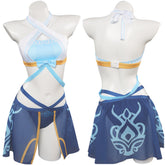 Nilou Genshin Impact Bademode originelle Damen 2tlg. Badeanzug